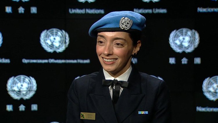 巴西海军少校马西娅•安德拉德•布拉加