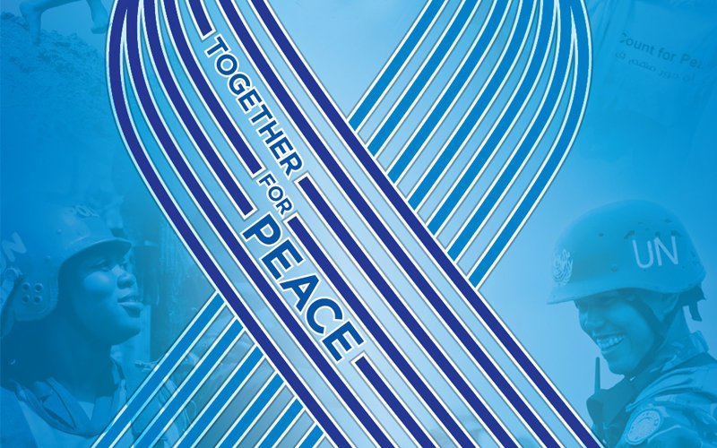 2015 Peacekeeping Day Graphic